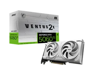 GeForce RTX 5060 Ti 16G VENTUS 2X WHITE PLUS